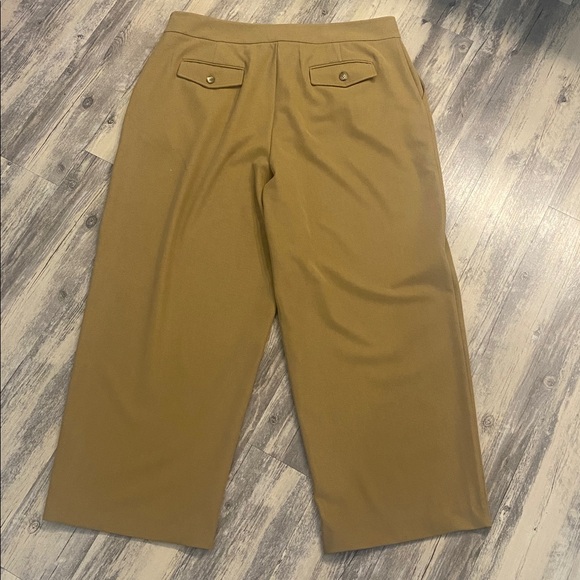 Anthropologie Exquise Dress Workwear Career Straight Leg Pants Camel Size 2X - Picture 13 of 13